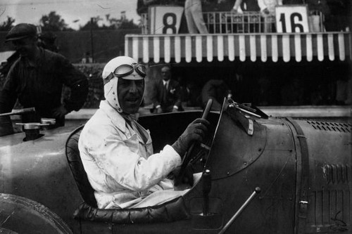 Marcel Lehoux at Monza in 1930