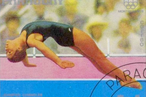 Jennifer Chandler 1976 Paraguay stamp