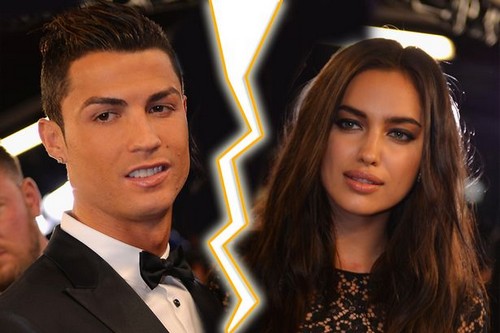 Cristiano Ronaldo and Irina Shayk split