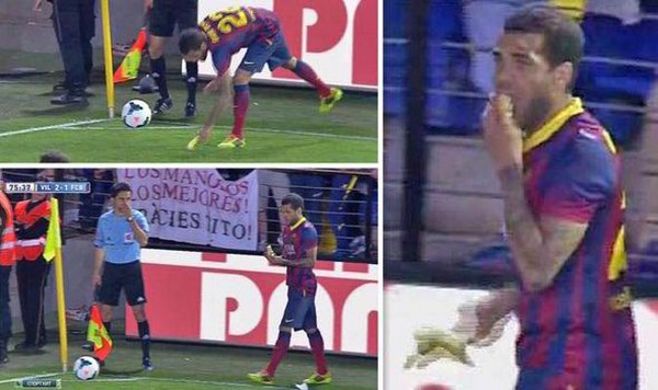 Moments of Dani Alves at Barcelona
