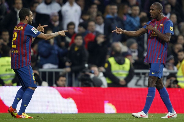 Moments of Dani Alves at Barcelona