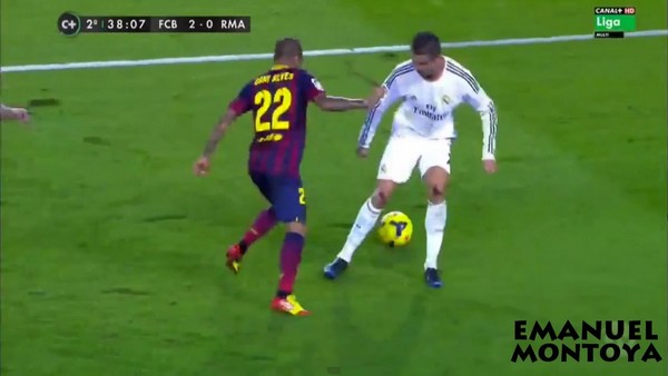Dani Alves war with Cristiano Ronaldo