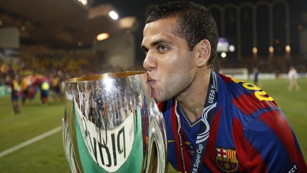 Moments of Dani Alves at Barcelona