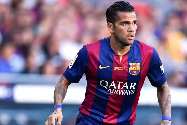 Moments of Dani Alves at Barcelona