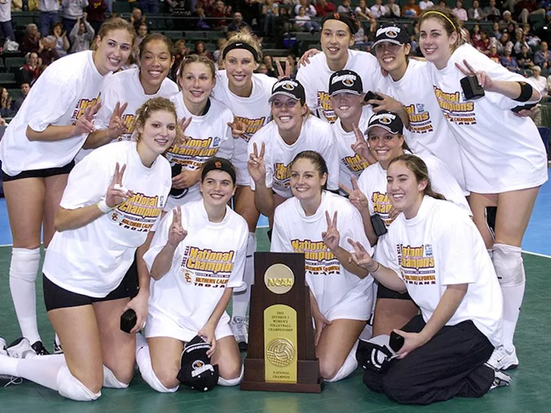 University of Southern California greatest women's college volleyball teams