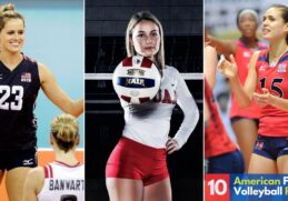 hottest American female volleyball players