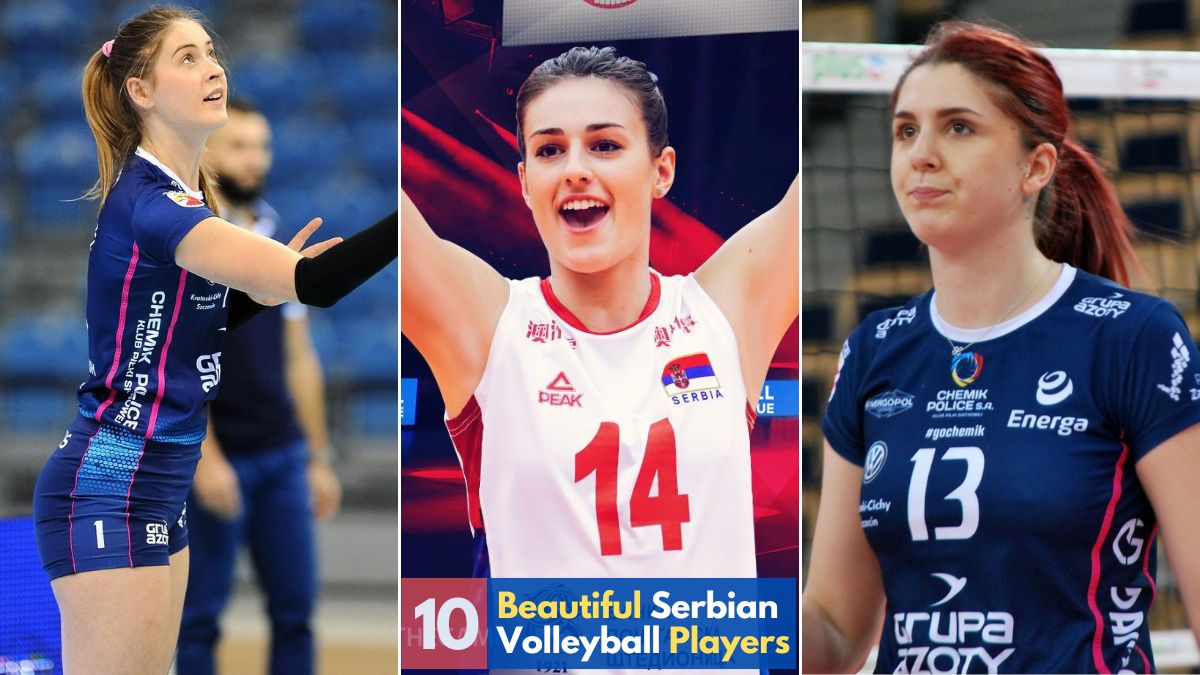 Most Beautiful Serbian Women Volleyball Players