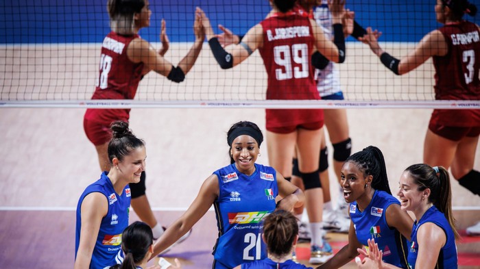 Thailand vs Italy Volleyball Nations League