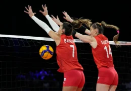 Turkish women European volleyball