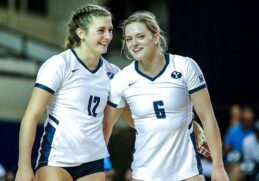 Beautiful BYU women's volleyball