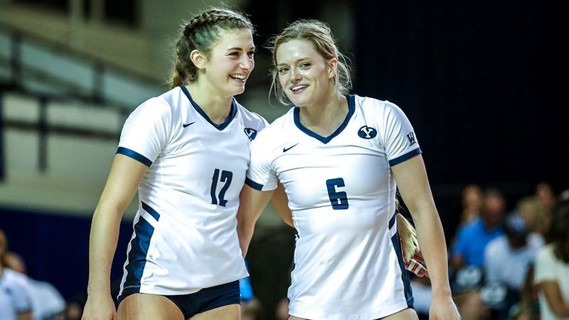 Beautiful BYU women's volleyball